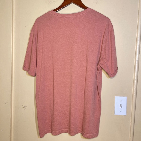 Salmon Crew Neck T-Shirt - Picture 2 of 6